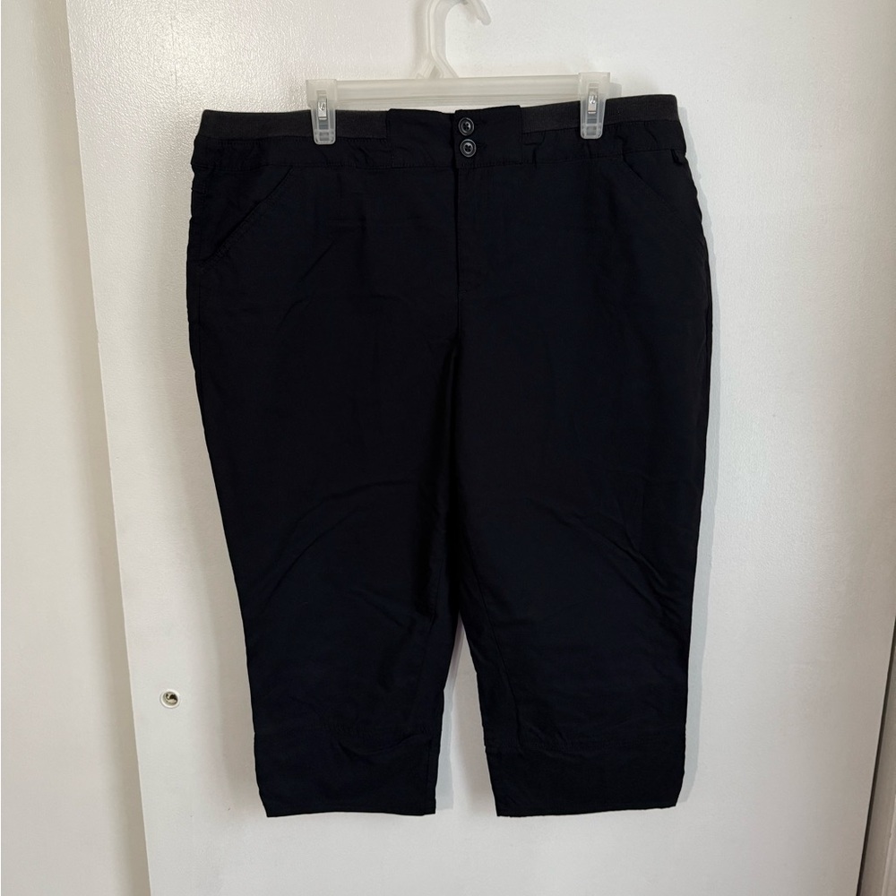 Stylish Black Woman’s Capris